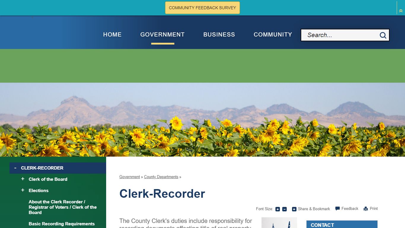 Clerk-Recorder | Sutter County, CA